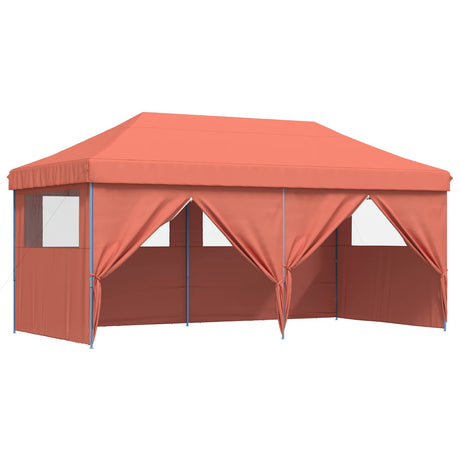 Party Tent Folding Terracotta 292 x 580 x 315 cm Oxford Fabric