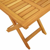 Sun Lounger Reclining Cream White Solid Acacia Wood