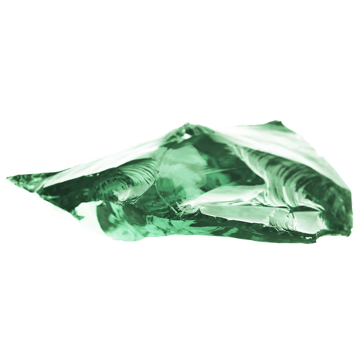 Garden Stones Light Green 12 cm Glass