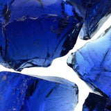 Garden Stones Blue 12 cm Glass