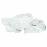 Garden Stones White 12 cm Glass