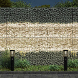 Garden Stones Gold 12 cm Glass