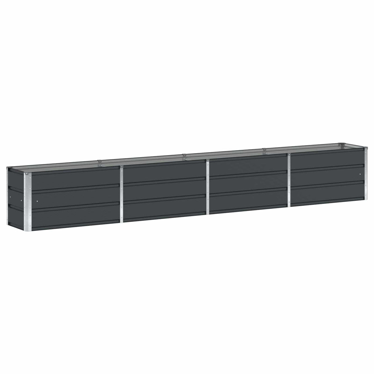 Planter Anthracite 320 x 40 x 45 cm Steel