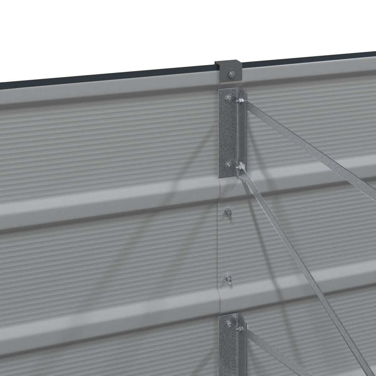 Planter Anthracite 160 x 80 x 75 cm Steel