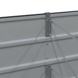 Planter Anthracite 160 x 80 x 75 cm Steel