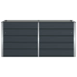 Planter Anthracite 160 x 80 x 75 cm Steel