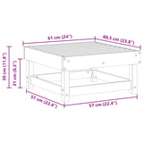 Sectional Sofa Units Solid Pine Wood Wax Brown