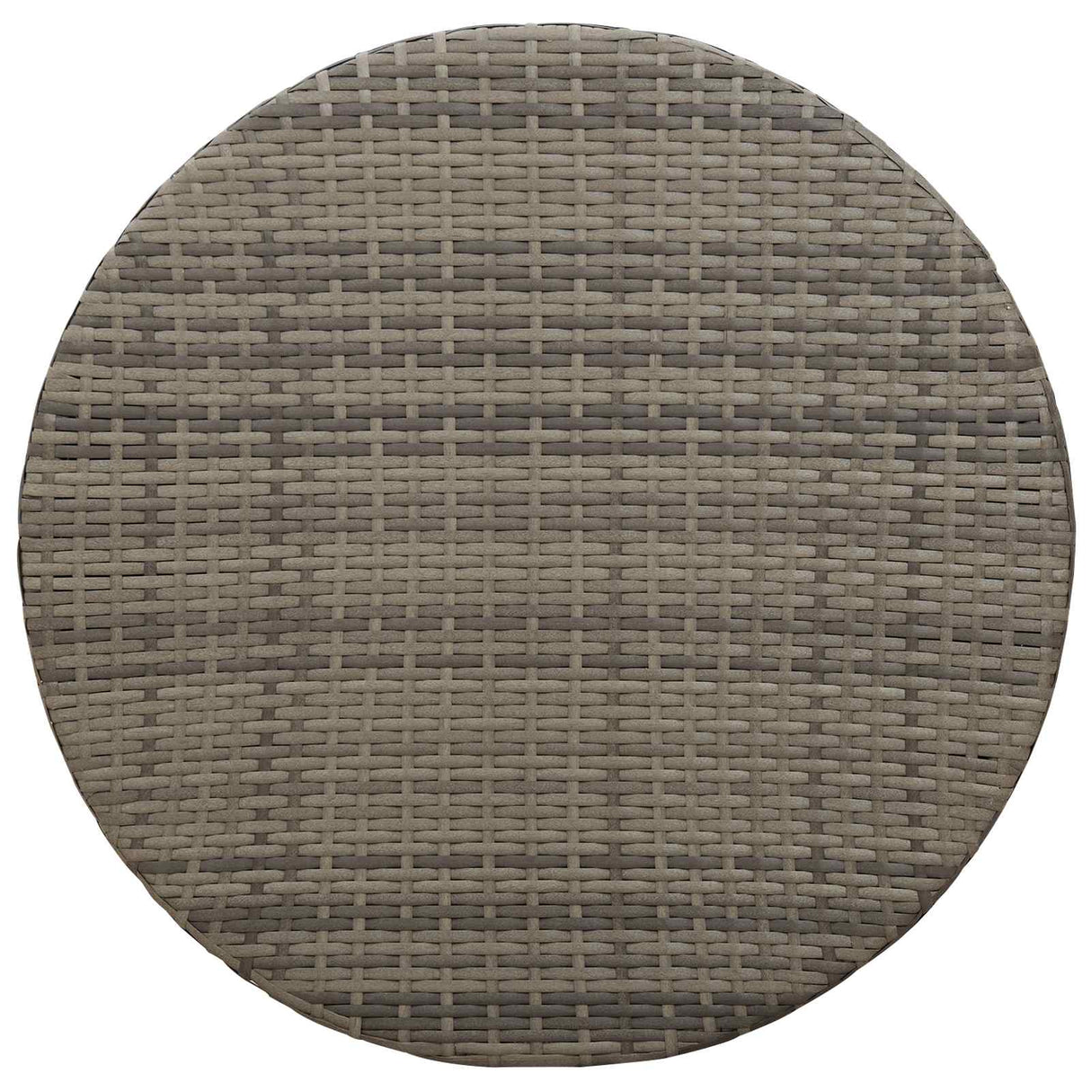 Outdoor Coffee Table Grey Ã˜ 68 x 30 cm Poly Rattan