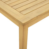Coffee Table Light Acacia 90 x 50 x 36 cm Solid Acacia Wood