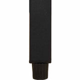 Outdoor Furniture Set 3 pcs Black and Turquoise PE Rattan