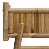 Garden Planter with Holder Natural 100 x 38 x 114 cm Bamboo