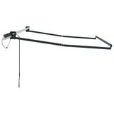 Electric Retractable Awning Frame Anthracite 2.5 x 2 m Steel