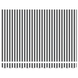 Manual Retractable Awning Anthracite and White 3.5 x 2 m