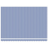Electric Retractable Awning Blue and White 4 x 3 m