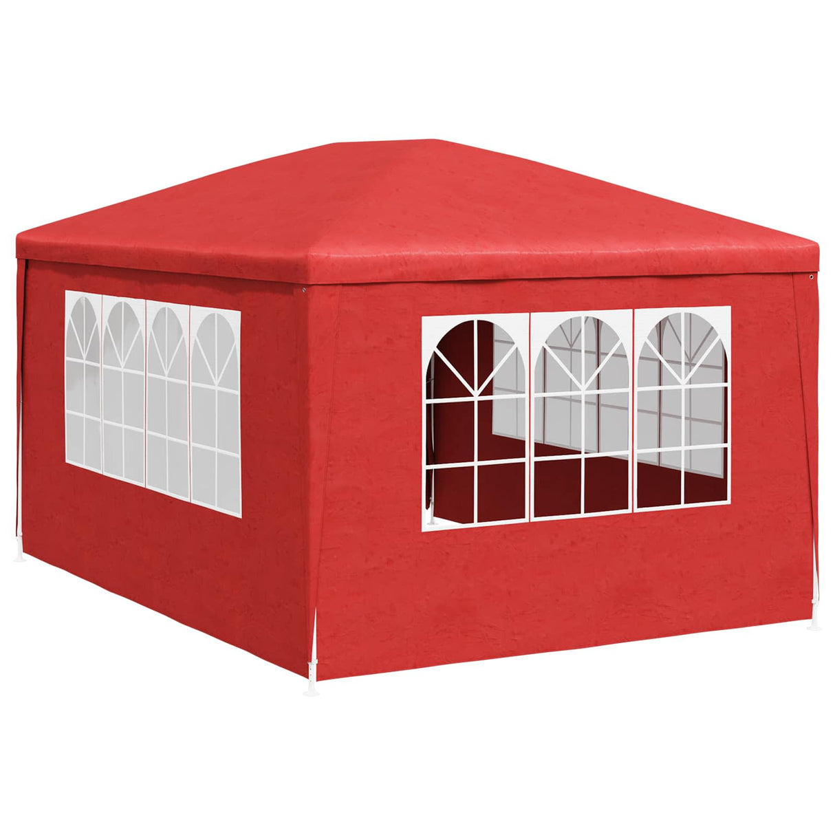 Partytent with Wall Red 400 x 300 x 255 cm