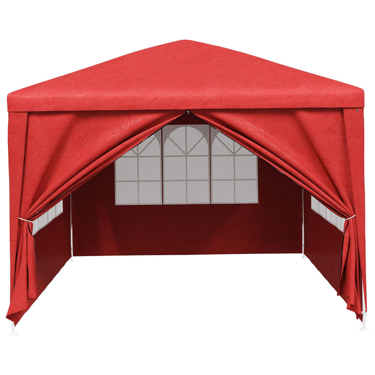 Partytent with Wall Red 400 x 300 x 255 cm