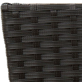 Outdoor Set 3 pcs Black Metal