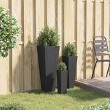 Outdoor Set 3 pcs Black Metal