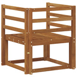 Outdoor Sofa Set Solid Acacia Wood Natural