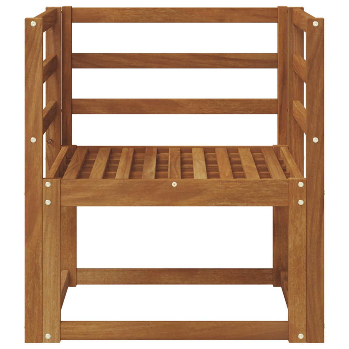 Outdoor Sofa Set Solid Acacia Wood Natural