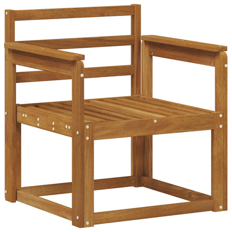 Outdoor Sofa Set Solid Acacia Wood Natural