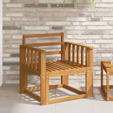 Outdoor Sofa Set Solid Acacia Wood Natural
