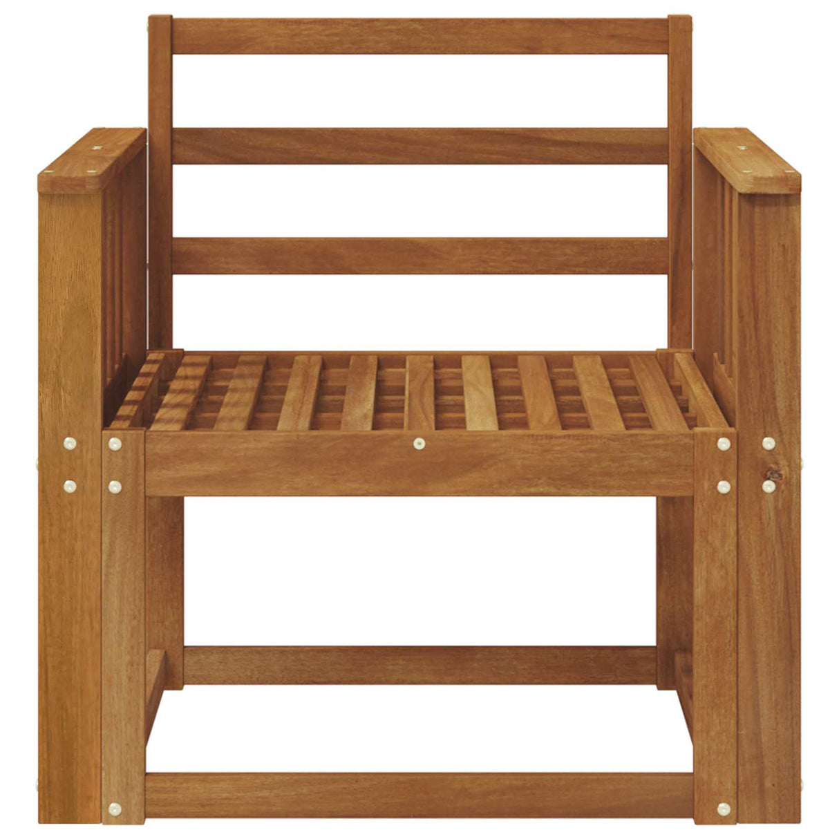 Outdoor Sofa Set Solid Acacia Wood Natural