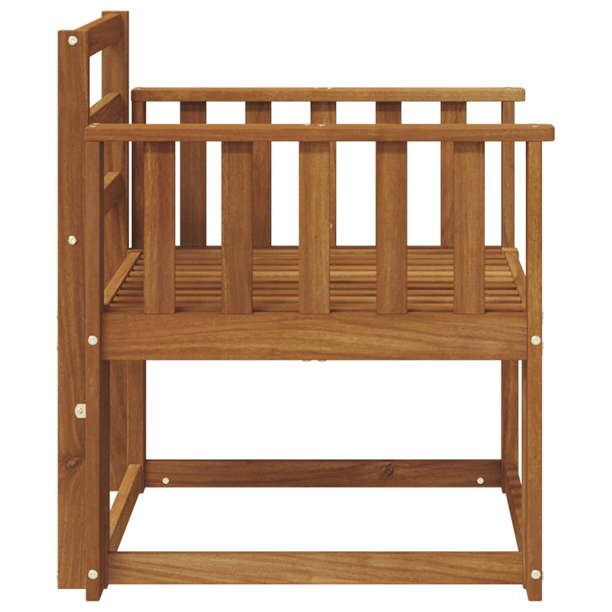 Outdoor Sofa Set Solid Acacia Wood Natural