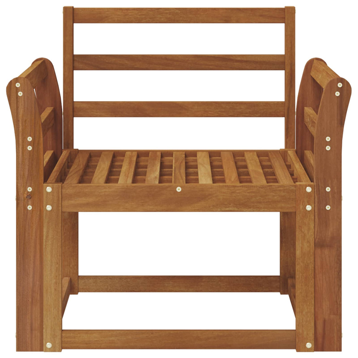 Outdoor Sofa Set Solid Acacia Wood Natural