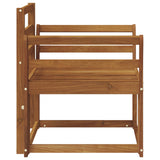 Outdoor Sofa Set Solid Acacia Wood Natural