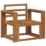 Outdoor Sofa Set Solid Acacia Wood Natural