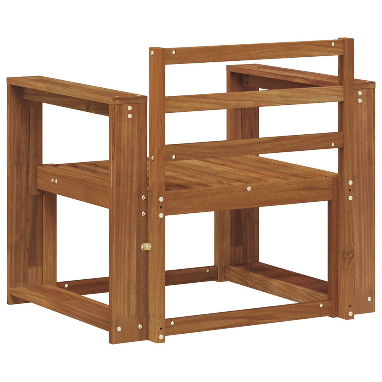 Outdoor Sofa Set Solid Acacia Wood Natural