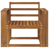 Outdoor Sofa Set Solid Acacia Wood Natural