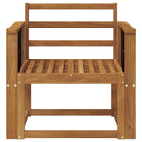 Outdoor Sofa Set Solid Acacia Wood Natural