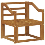 Outdoor Sofa Set Solid Acacia Wood Natural