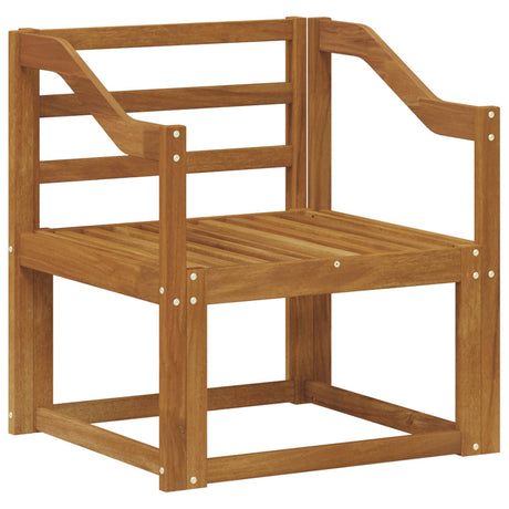 Outdoor Sofa Set Solid Acacia Wood Natural