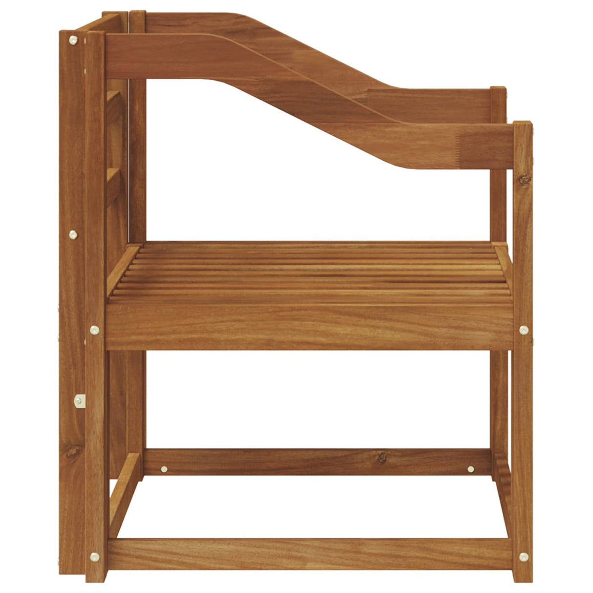 Outdoor Sofa Set Solid Acacia Wood Natural