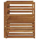 Outdoor Sofa Set Natural 67 x 63 x 73 cm Solid Acacia Wood