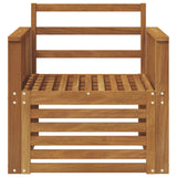 Outdoor Sofa Set Natural 71 x 63 x 73 cm Solid Acacia Wood