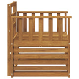 Outdoor Sofa Set Natural 71 x 63 x 73 cm Solid Acacia Wood