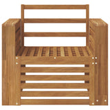 Outdoor Sofa Set Natural 79 x 63 x 73 cm Solid Acacia Wood