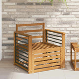 Outdoor Sofa Set Natural 71 x 63 x 73 cm Solid Acacia Wood