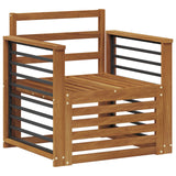 Outdoor Sofa Set Natural 71 x 63 x 73 cm Solid Acacia Wood