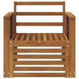 Outdoor Sofa Set Natural 71 x 63 x 73 cm Solid Acacia Wood