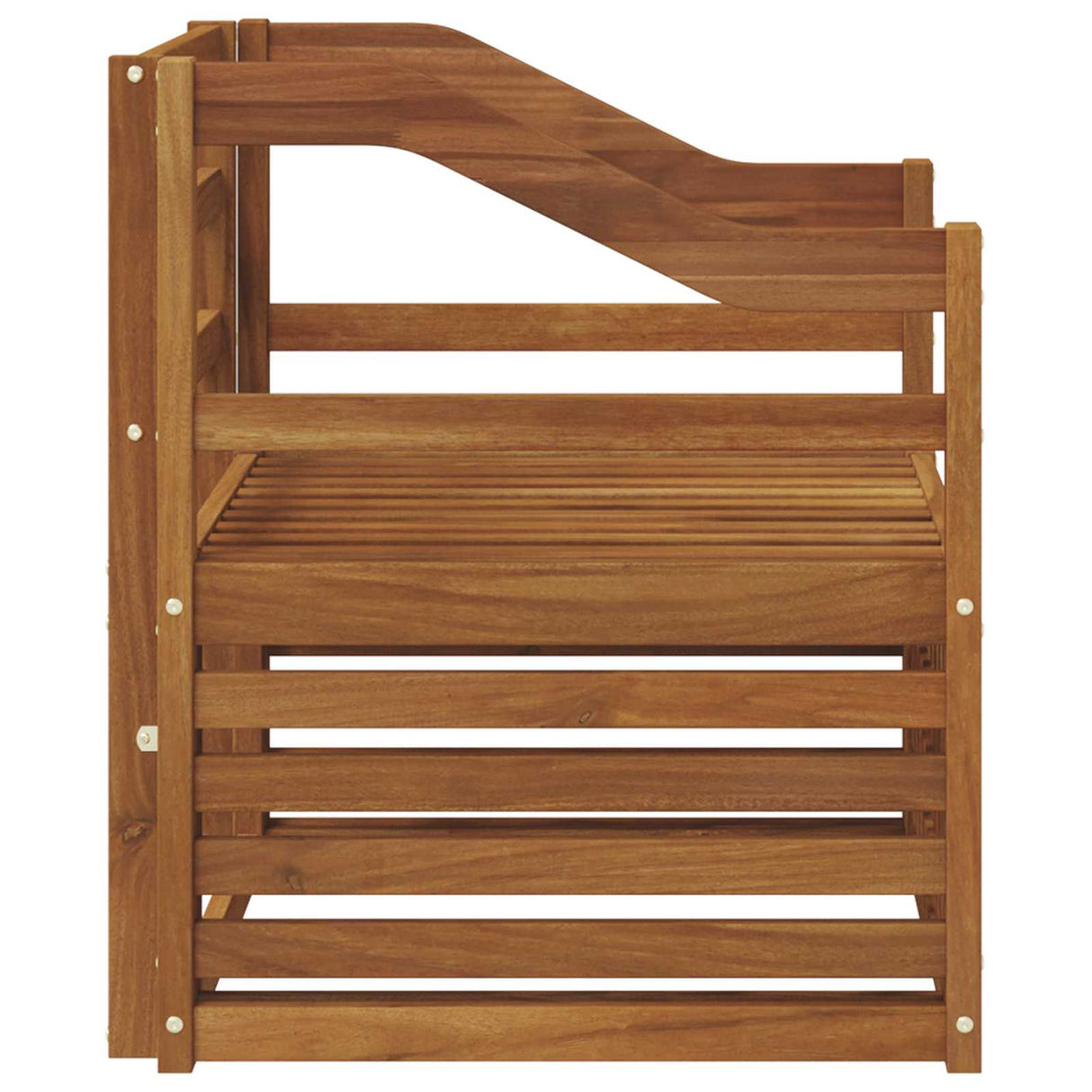 Outdoor Sofa Set Natural 67 x 63 x 73 cm Solid Acacia Wood