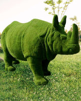 Premium Faux Topiary - Big Rhinoceros