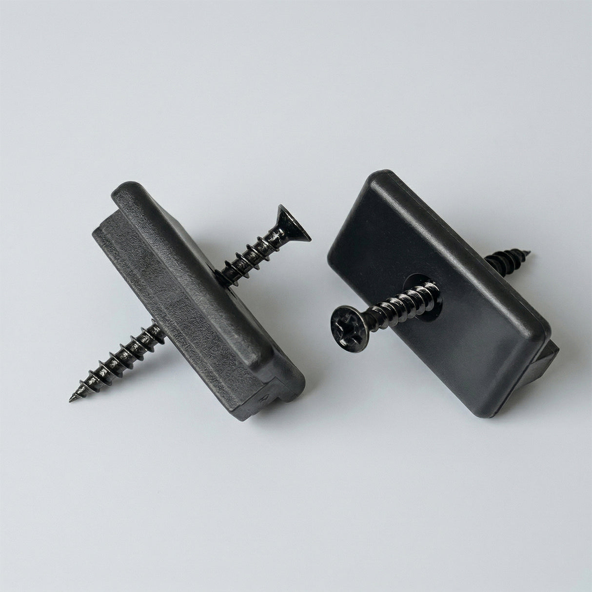 Composite Decking T-Fixing Clip Set with Pre-inserted Screws (Pack of 100)