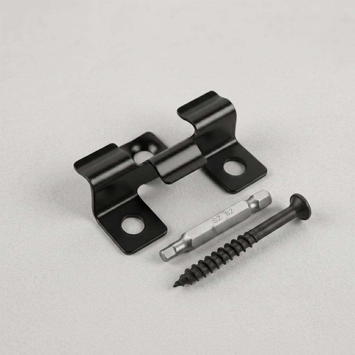 Premium Metal Decking Clip W/Premium Screws + T15 Torx Bit (Pack of 100) – 3mm Gap Hidden Fixings