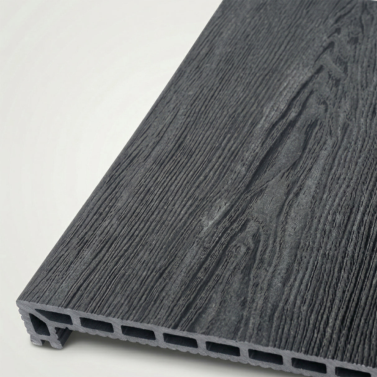 3.6m Enhanced Woodgrain Wide Step Board - Anthracite
