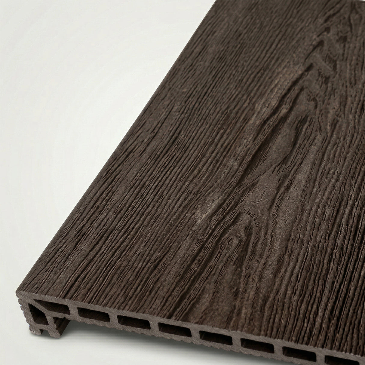 3.6m Enhanced Woodgrain Wide Step Board - Brown
